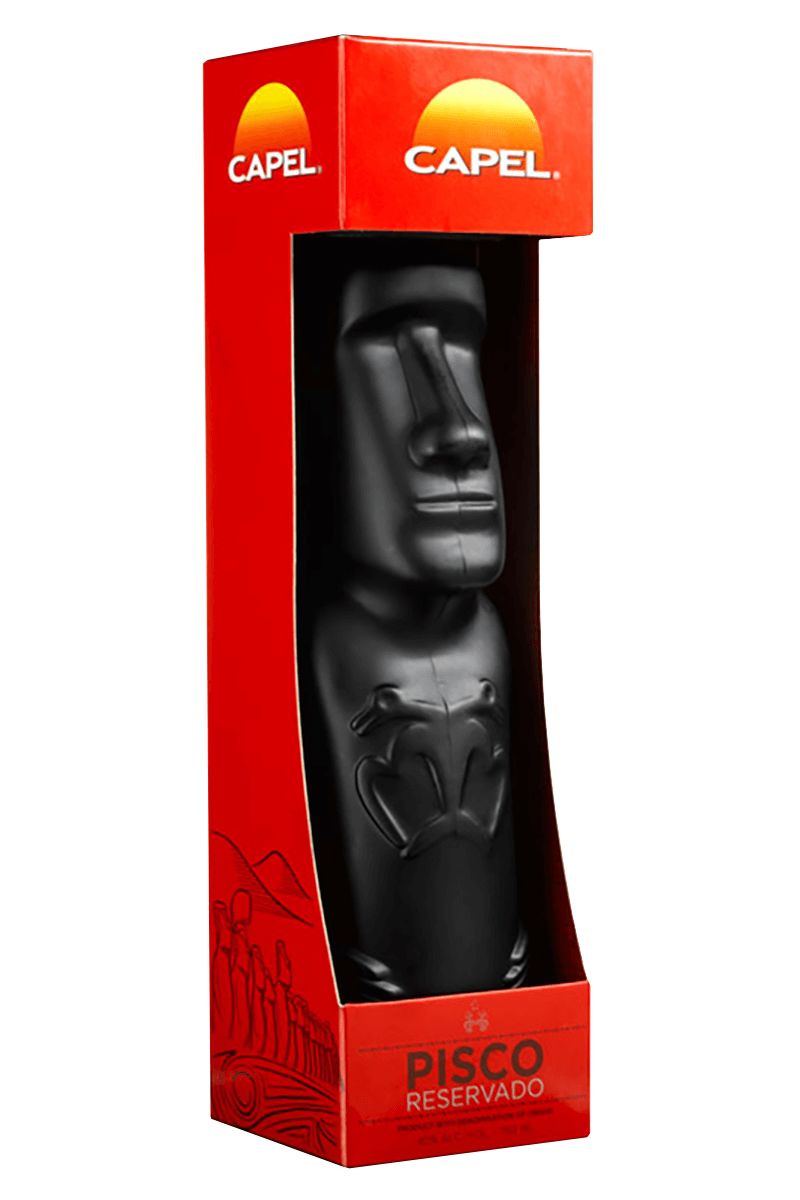 Capel Pisco Moai Bottle Special Edition