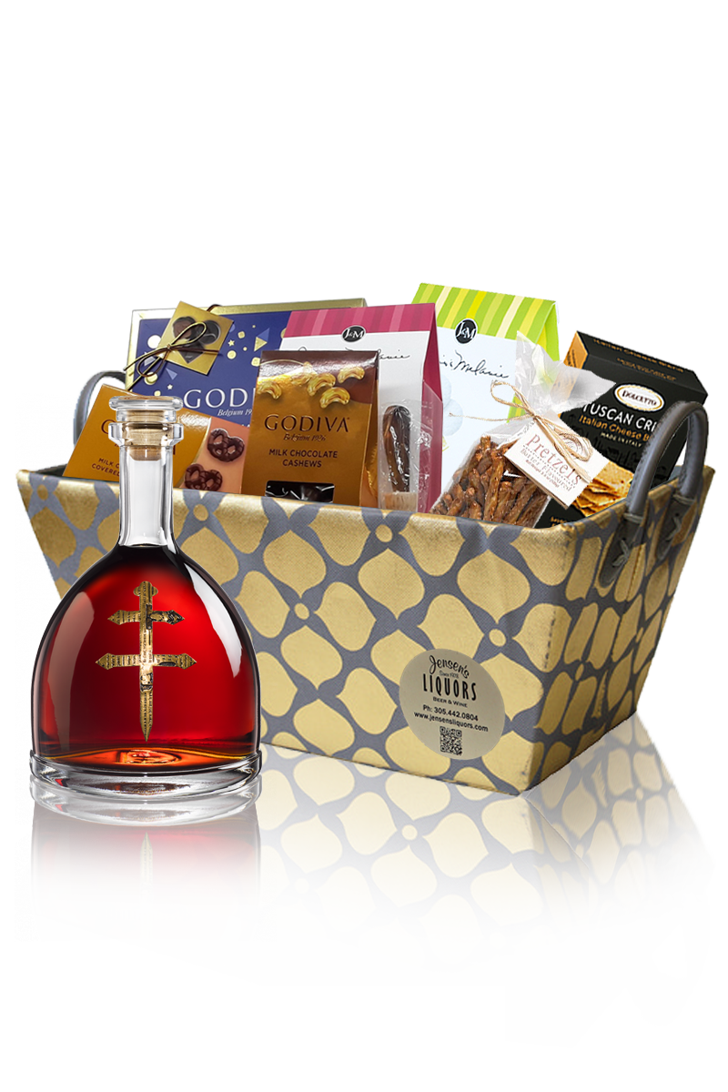 Cognac-Brandy Gift Basket D'Usse VSOP