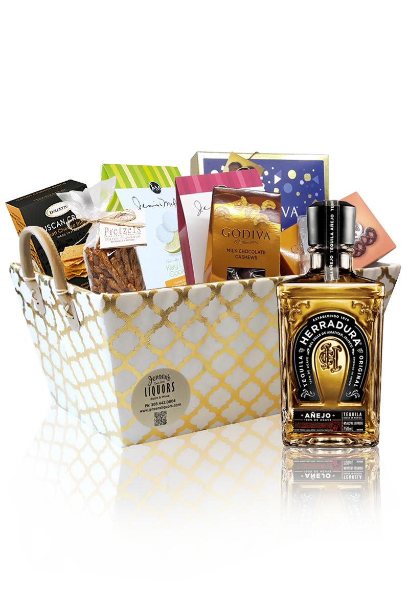 Tequila Gift Basket Herradura