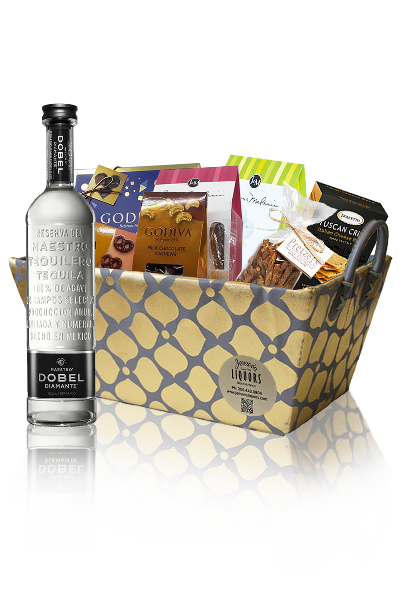 Tequila Gift Basket Maestro Dobel