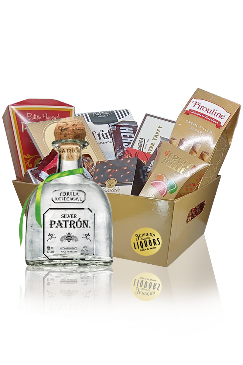 Tequila Gift Basket Patron