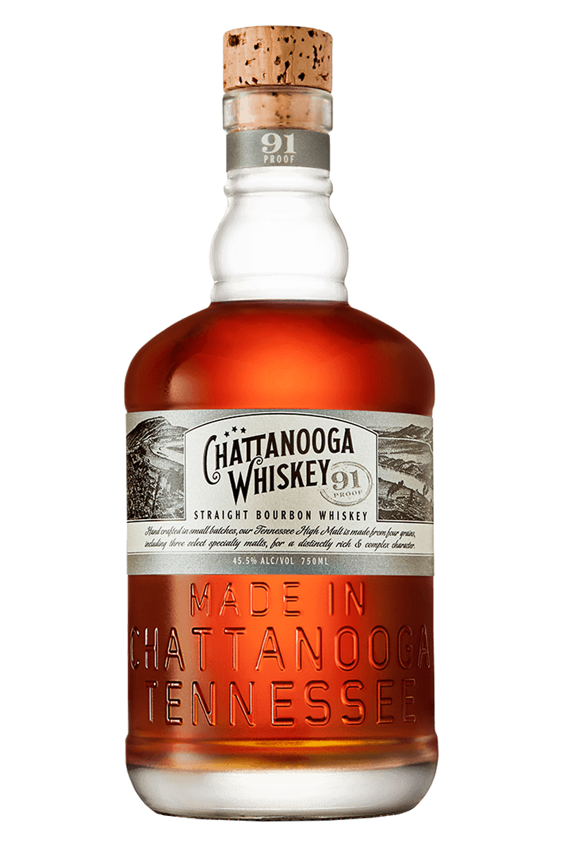 Chattanooga 91 Proof Tennessee Straight Bourbon Whiskey