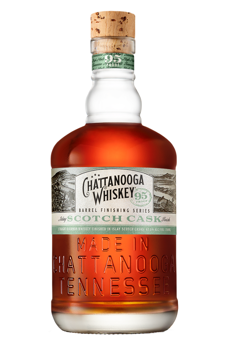 Chattanooga 95 Proof Islay Scotch Cask Finish Straight Bourbon Whiskey