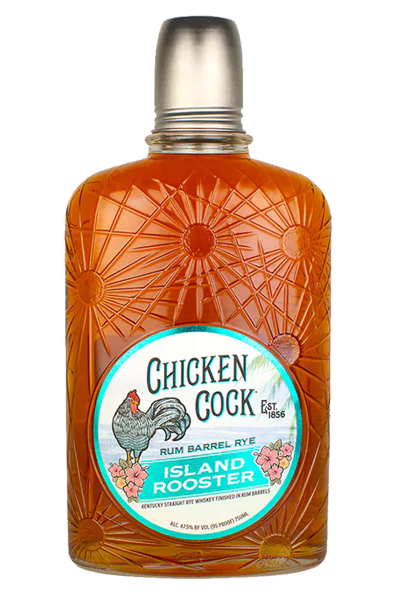 Chicken Cock Island Rooster Run Barrel Rye Kentucky Straight Whisky