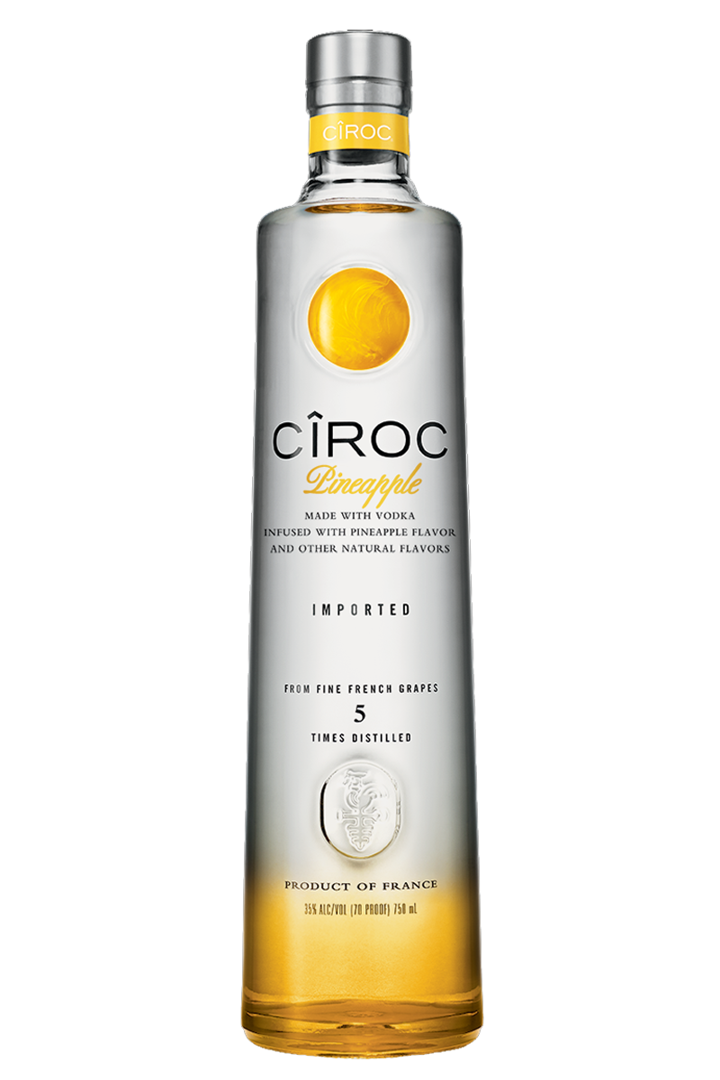 Ciroc Pineapple Flavored French Vodka 1.75 LT