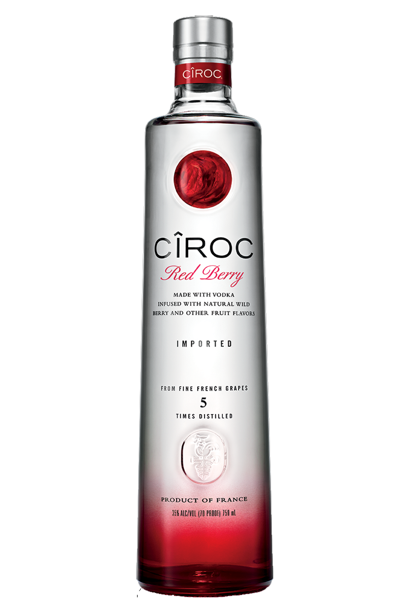 Ciroc Red Berry Flavored French Vodka 1.75 LT