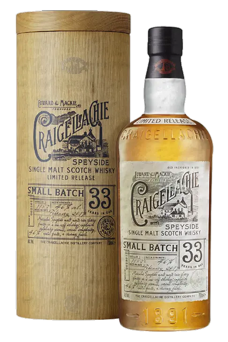 Craigellachie 33 Year Single Malt Scotch Whisky