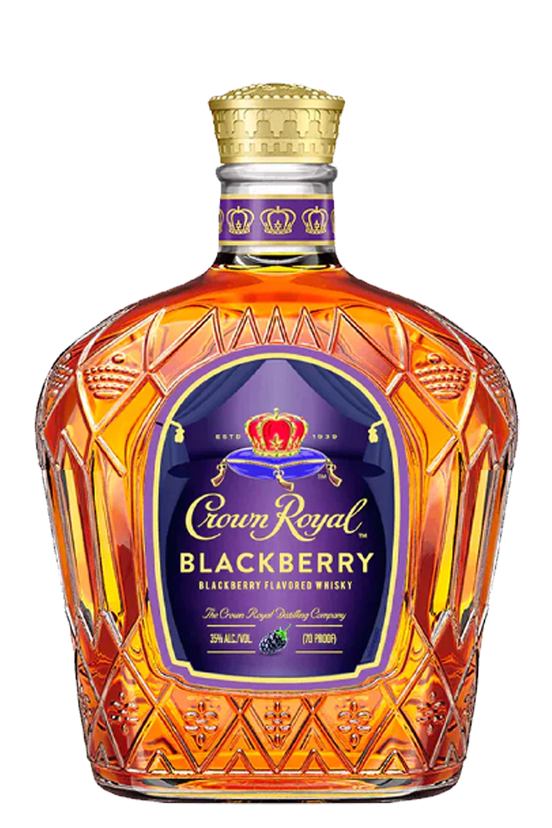 Crown Royal Blackberry Flavored Whisky 750 ML