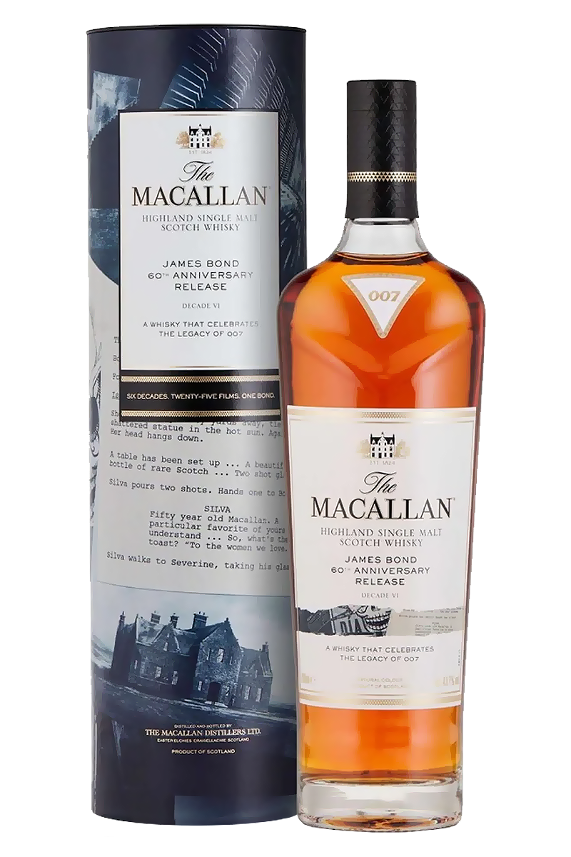 Macallan James Bond 60th Anniversary Decade VI