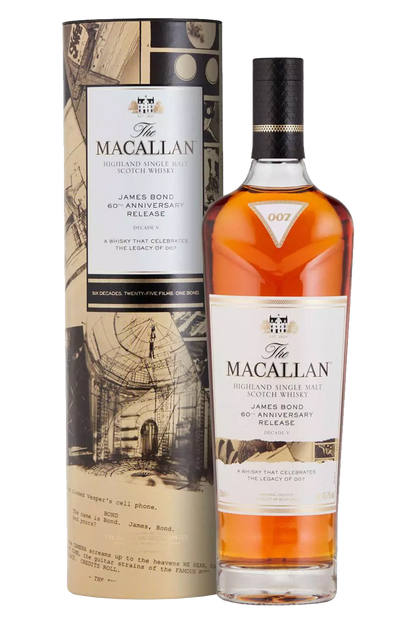 Macallan Single Malt James Bond 60th Anniversary Edition - Decade V