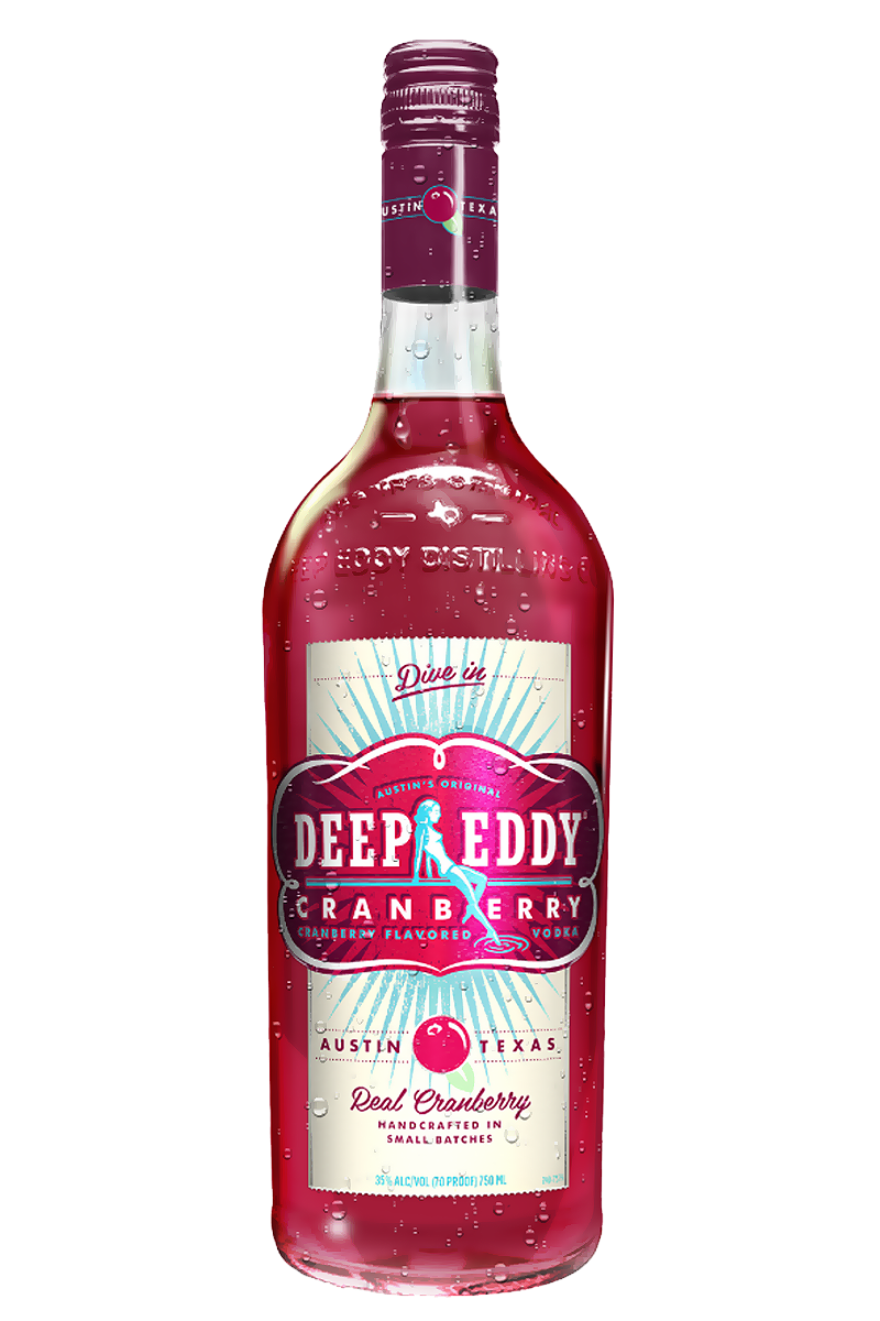 Deep Eddy Cranberry Flavored Vodka 750 ML