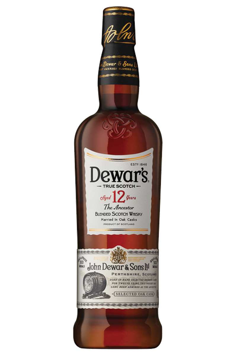 Dewar's 12 Years Blended Scotch Whisky 1 LT