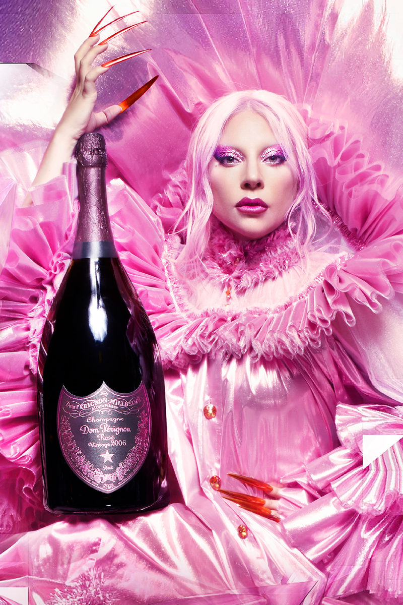 Moet & Chandon Dom Perignon Lady Gaga Limited Edition Champagne 2