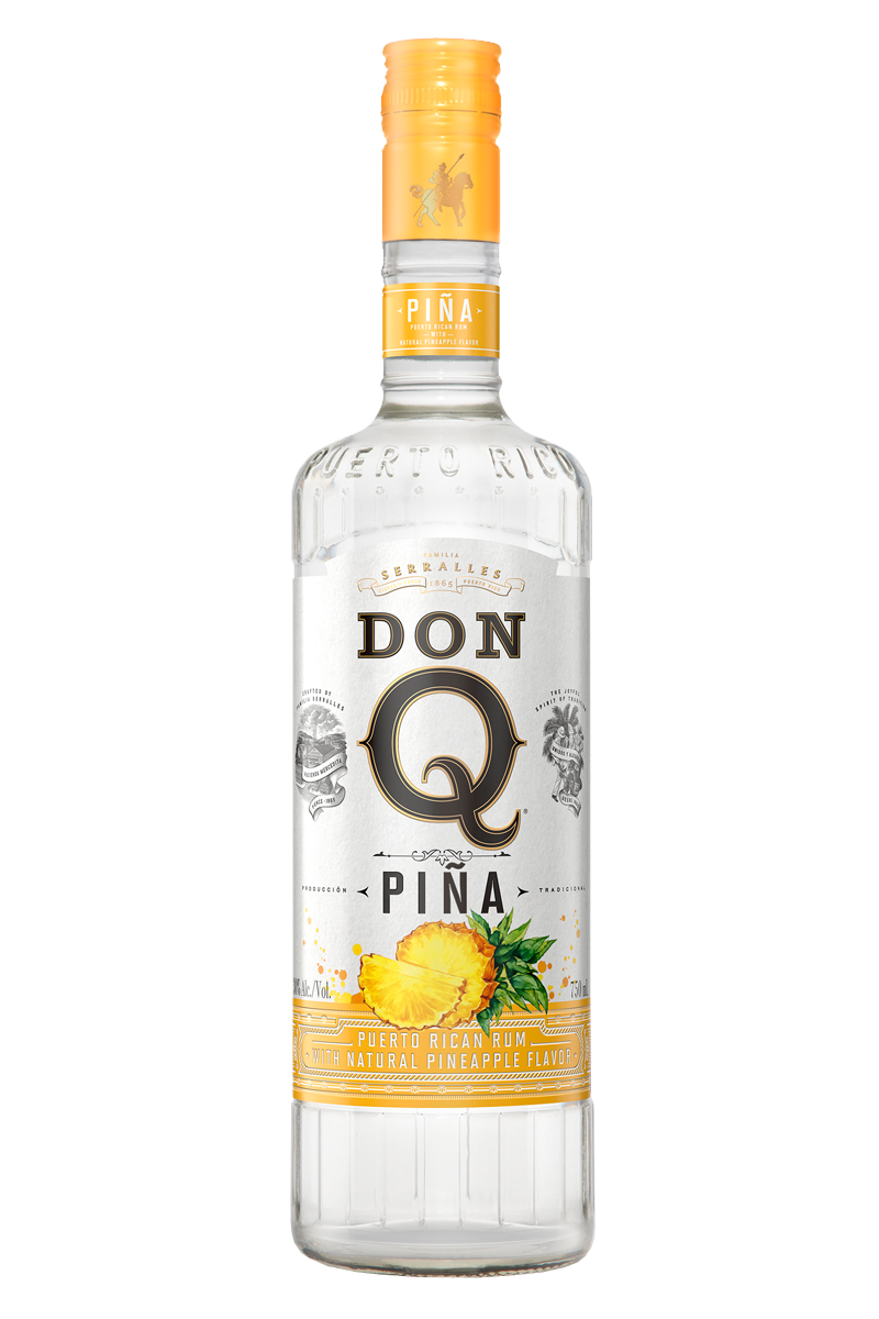 Don Q Pina Flavored Rum 750 ML