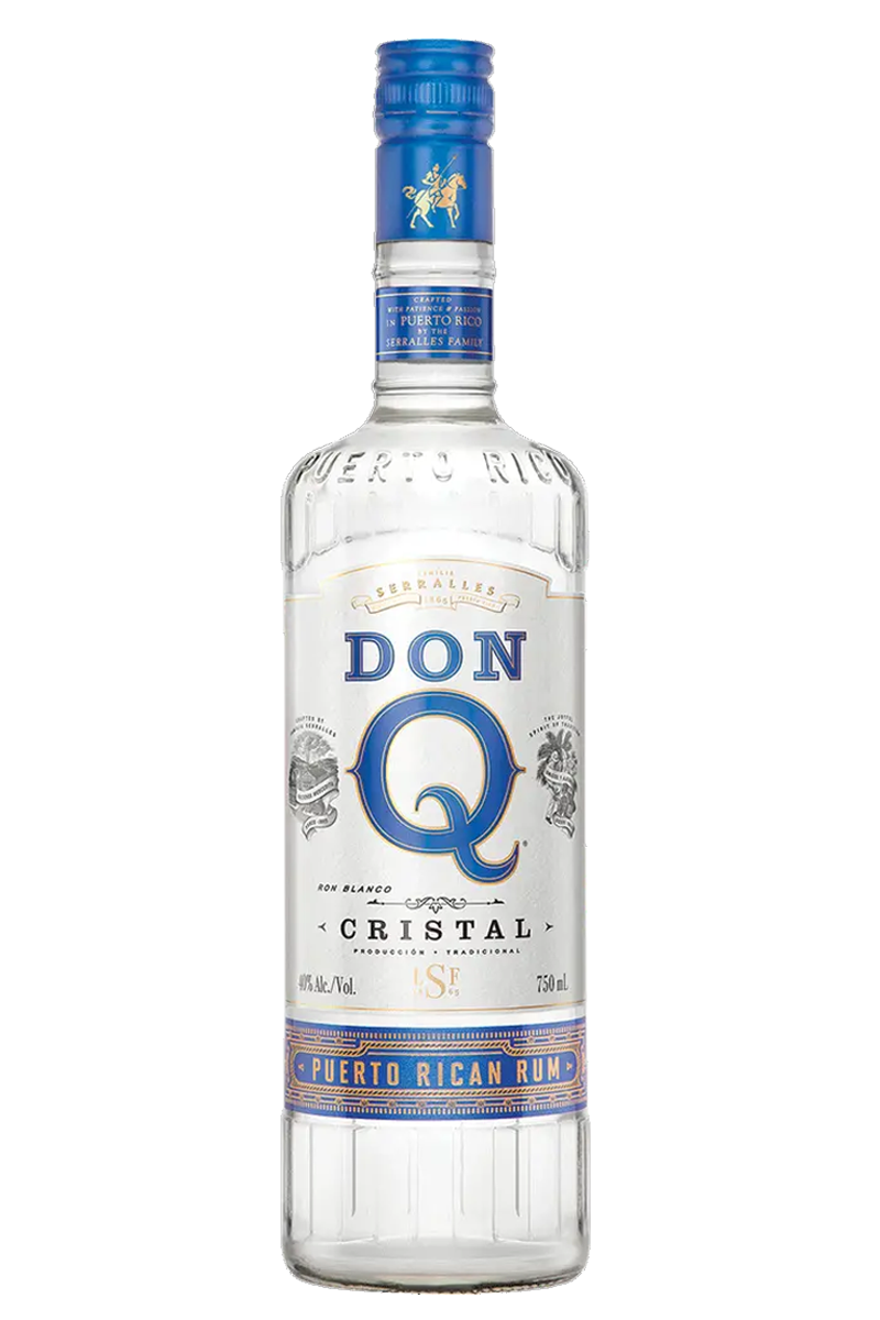 Don Q Cristal Rum 750 ML