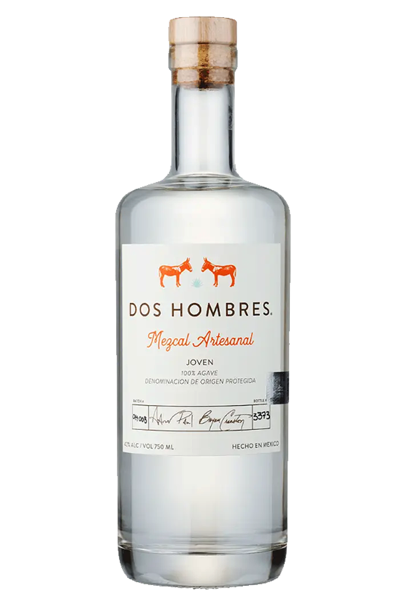 Dos Hombres Espadín Joven Mezcal Artesanal 750 ML