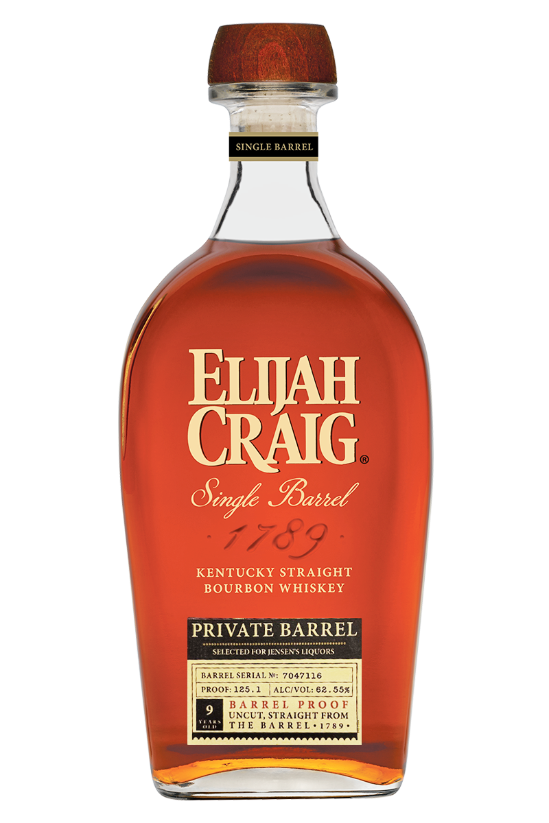 Elijah Craig Single Barrel Barrel Proof Kentucky Straight Bourbon Whiskey