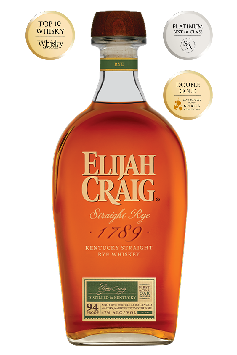 Elijah Craig Kentucky Straight Rye Whiskey