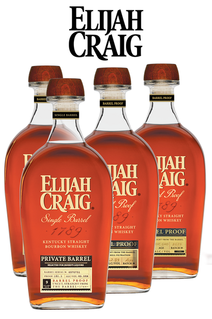 Elijah Craig Single Barrel - Barrel Proof Bundle 750 ML