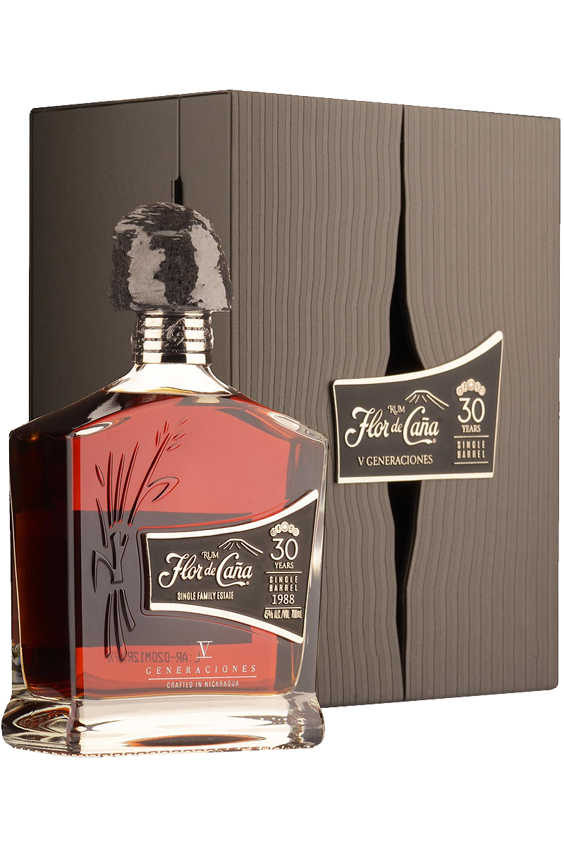 Flor de Caña 30 Years V Generations Rum 750 ML 2