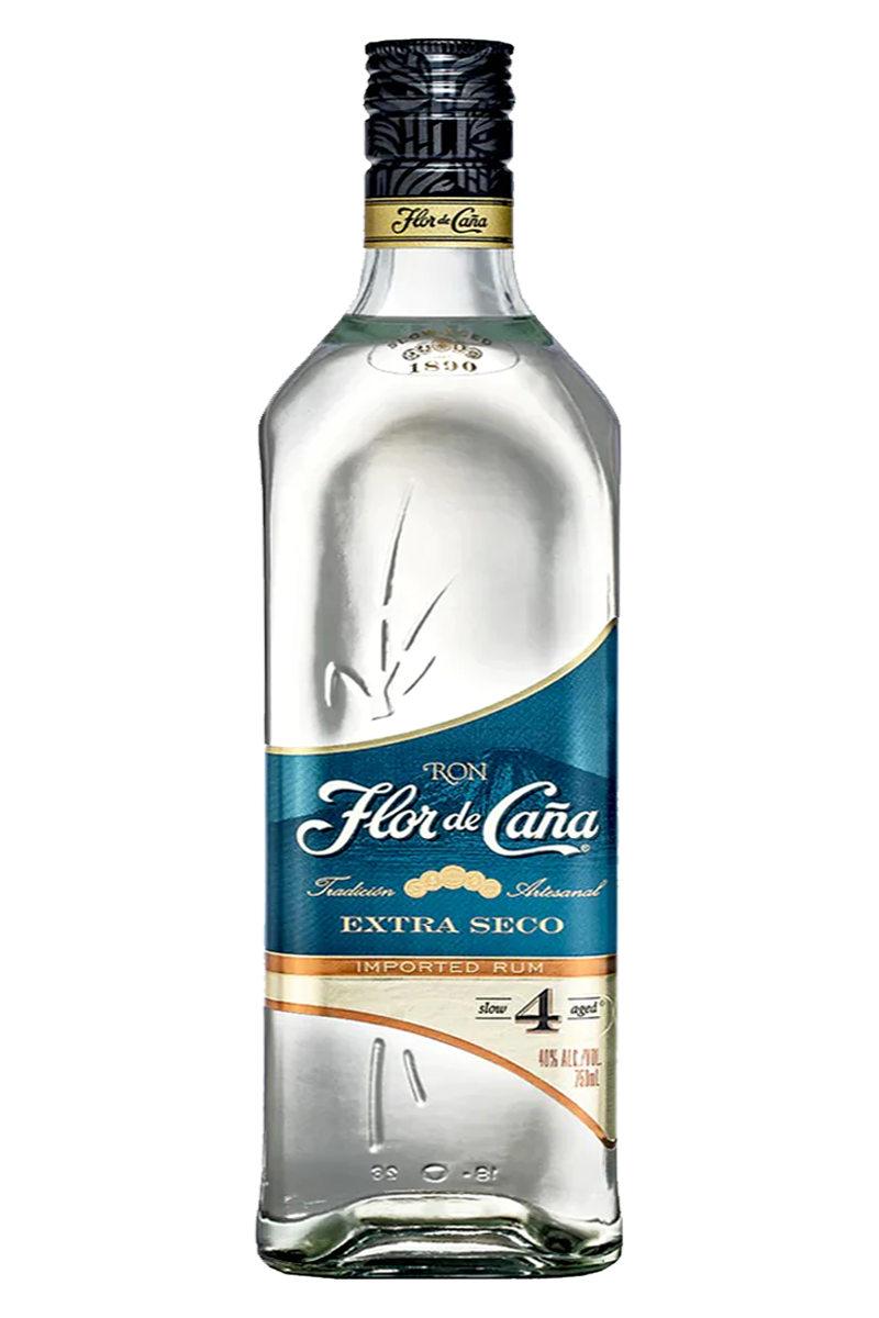 Flor de Caña 4 Years White Rum 1.75 LT