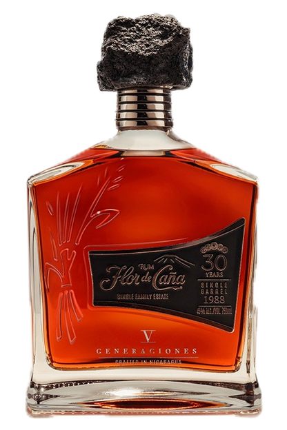 Flor de Caña 30 Years V Generations Rum 750 ML