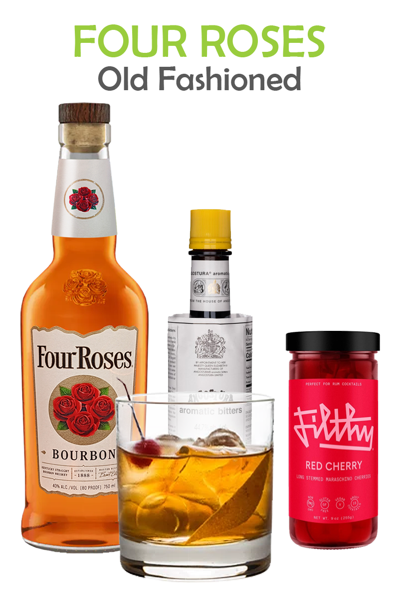 Four Roses Old Fashioned Cocktail Kit – Jensens Liquors