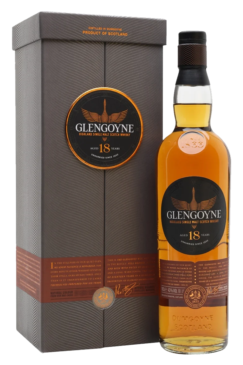 Glengoyne 18 Years Single Malt Scotch Whisky