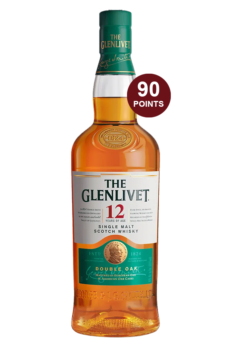 The Glenlivet 12 Years Single Malt Scotch Whisky 1 LT