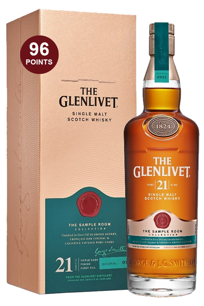 The Glenlivet 21 Years Single Malt Scotch