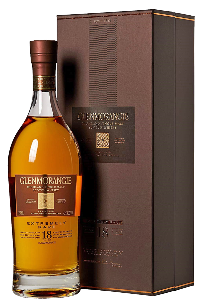 Glenmorangie 18 Years Highland Single Malt Scotch Whisky 750 ML