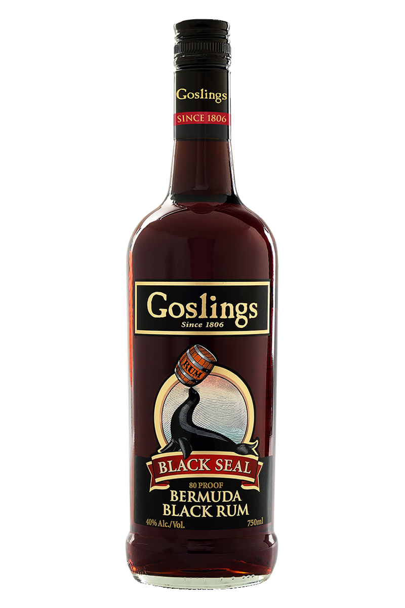 Goslings Black Seal Bermuda Black Rum 750 ML