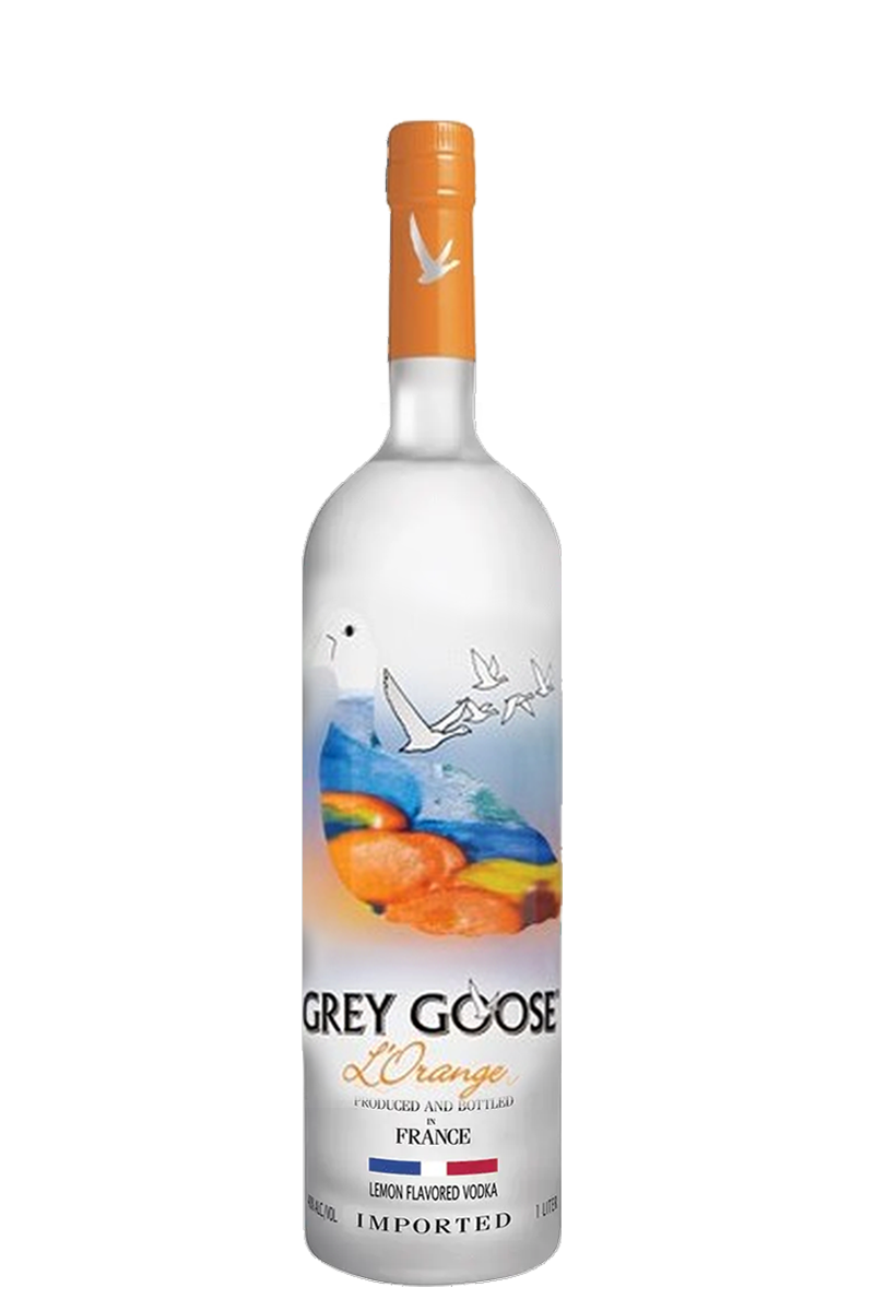 Grey Goose L'Orange Flavored French Vodka 750 ML