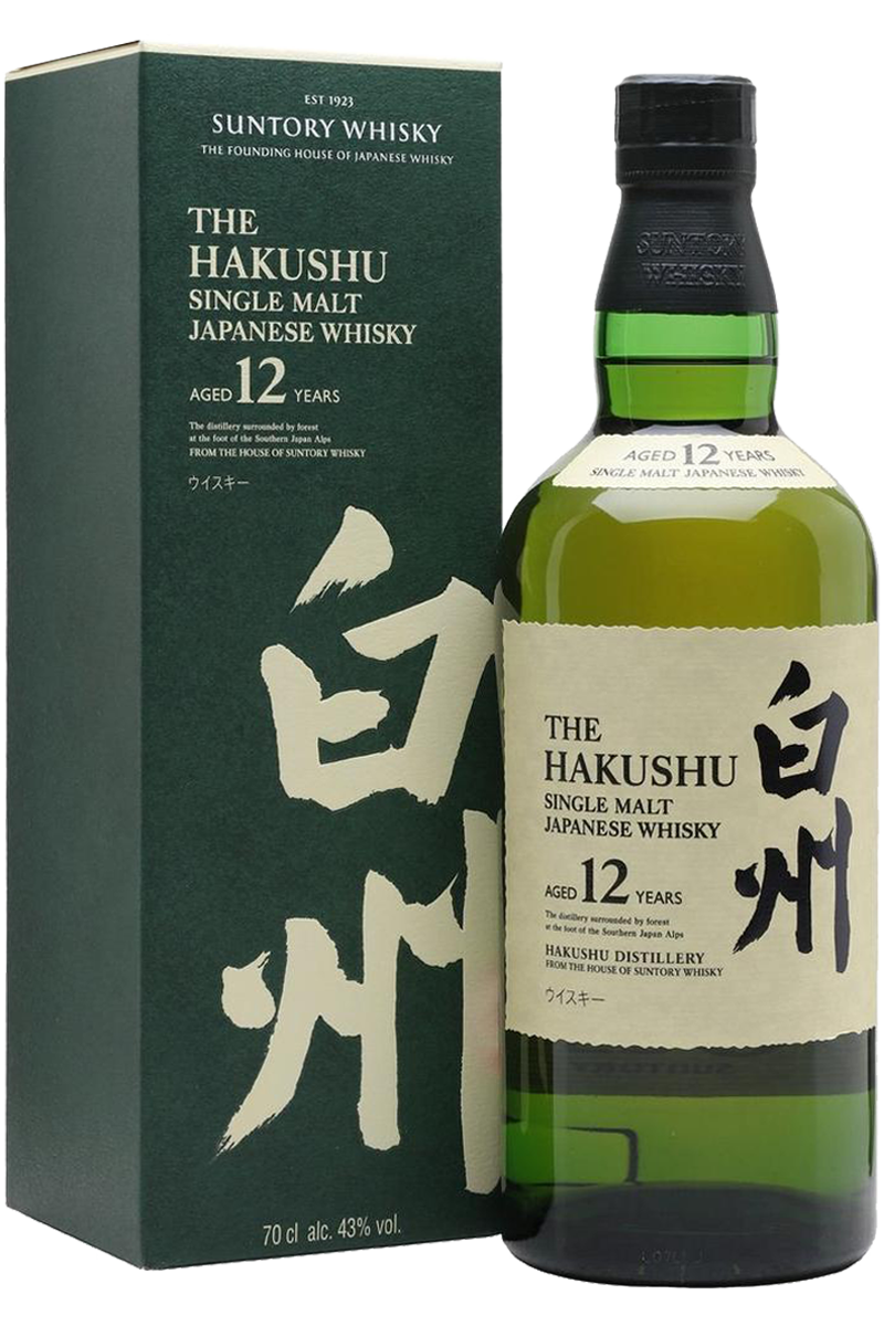 The Hakushu 12 Years Old Japanese Single Malt Whisky