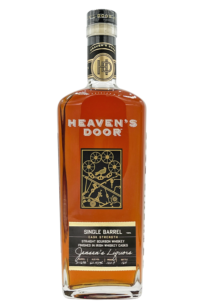 Heaven's Door Single Barrel Irish Whiskey Casks Finish