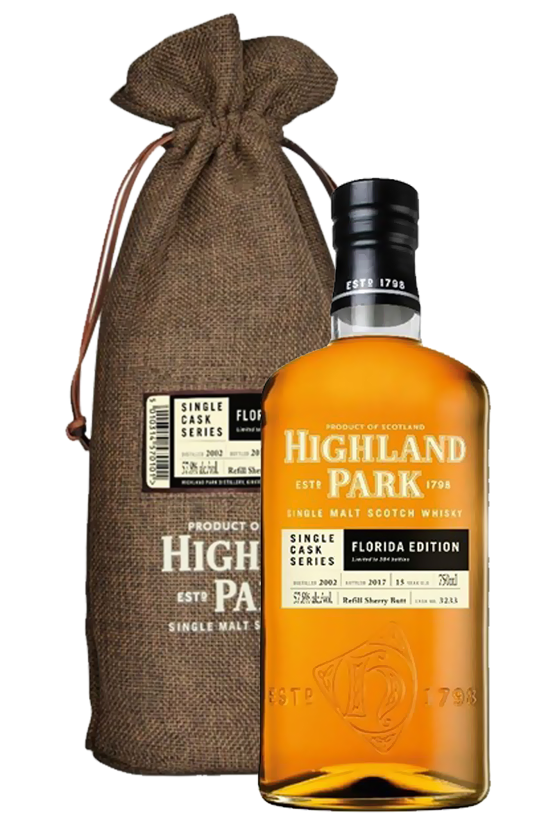 Highland Park Single Cask Series Florida Edition 15-Year-Old Single Malt Scotch Whisky