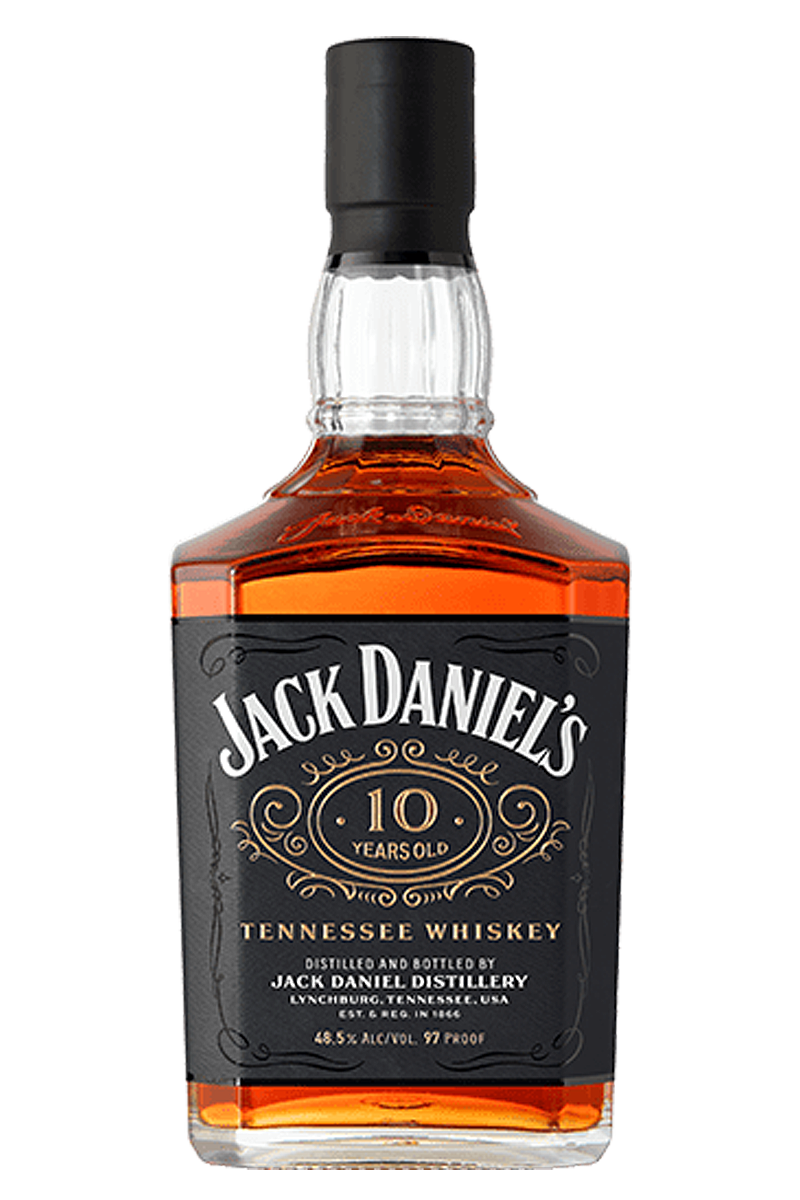 Jack Daniels 10 Years Old Tennessee Whiskey