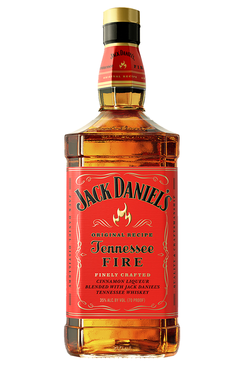 Jack Daniel's Fire Cinnamon Tennessee Whiskey 1.75 LT