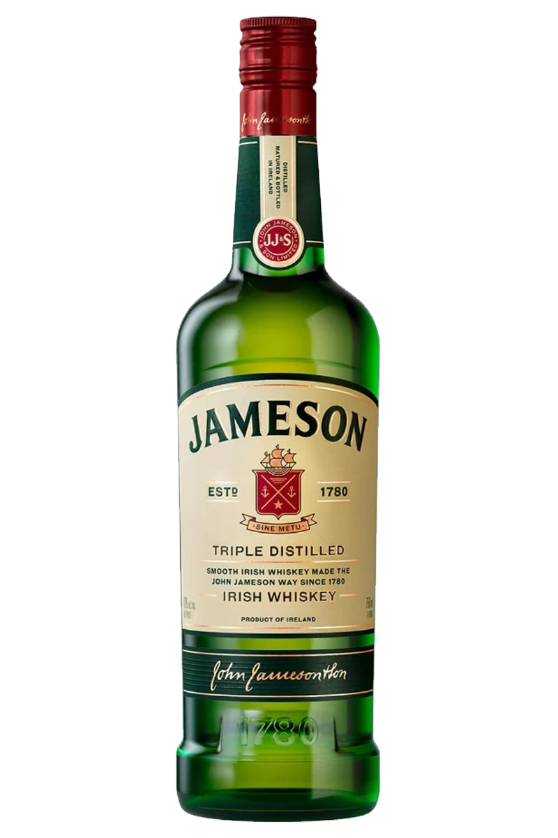 Jameson Triple Distilled Irish Whiskey 750 ML