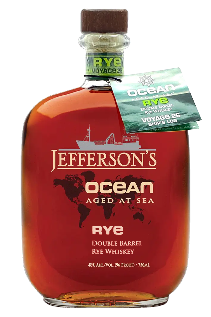 Jefferson's Ocean Double Barrel Rye Whiskey 750 ML