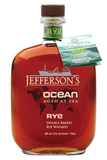 Jefferson's Ocean Double Barrel Rye Whiskey 750 ML