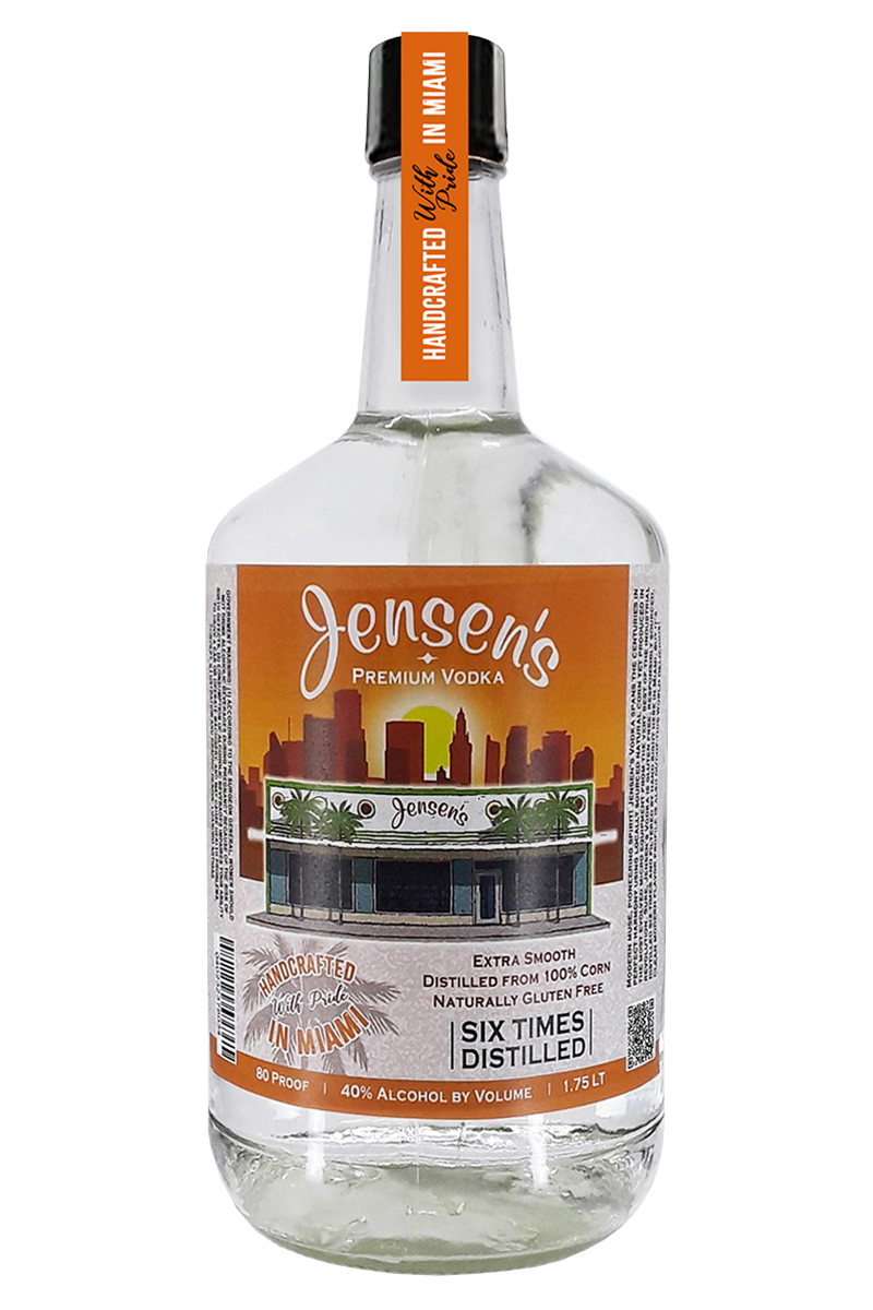 Jensen's Miami Premium Vodka 1.75 LT