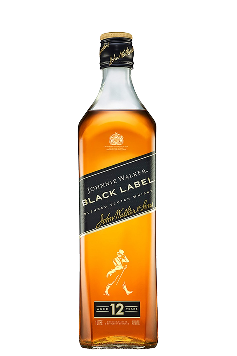 Johnnie Walker Black Label 12 Years Scotch – Jensens Liquors