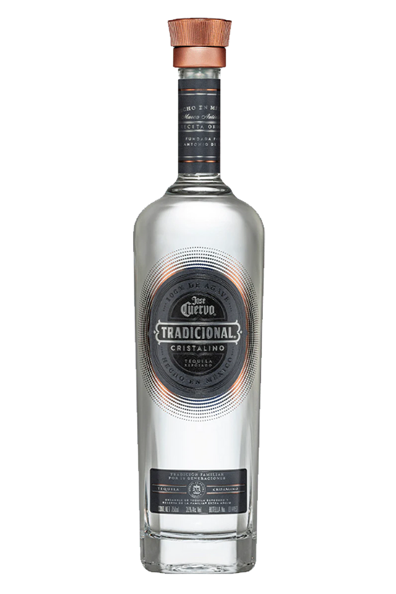 Jose Cuervo Tradicional Reposado Cristalino Tequila 750 ML