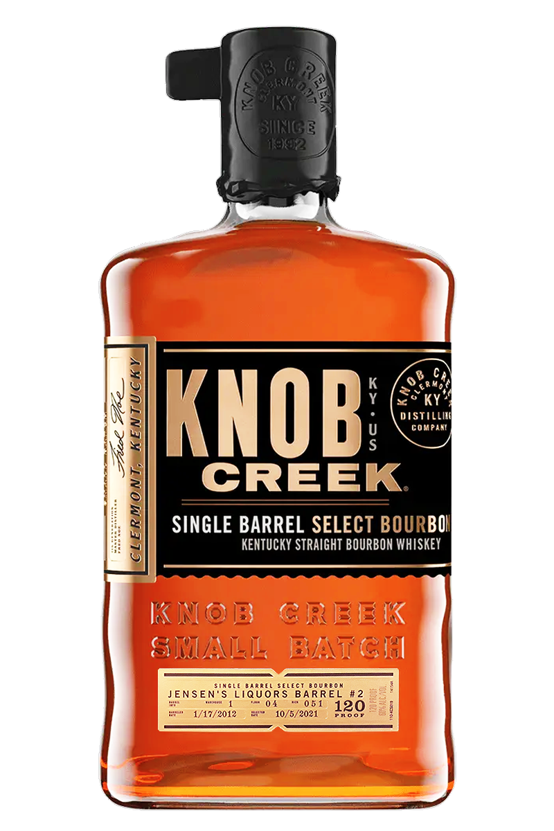 Knob Creek Single Barrel Select Kentucky Straight Bourbon Whiskey 750 ML