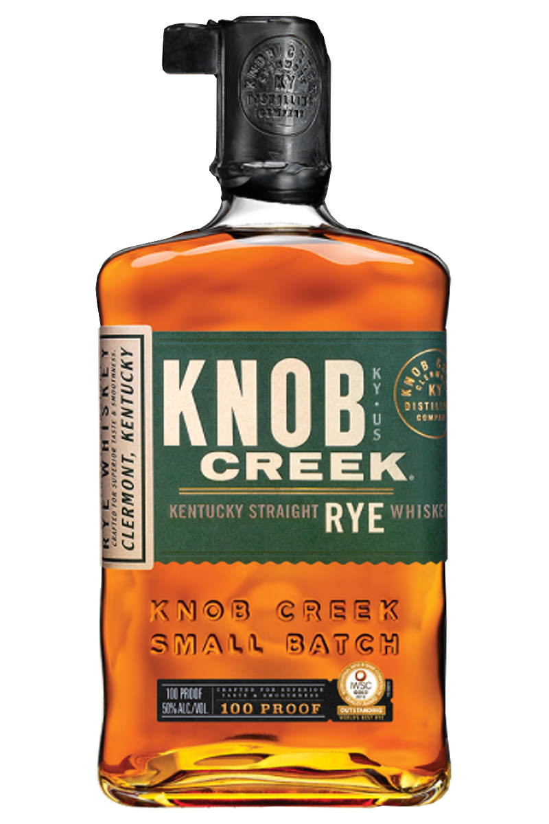 Knob Creek 100 Proof Kentucky Straight Rye Whiskey 750 ML