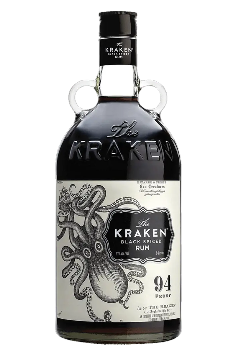 The Kraken 94 Proof Black Spiced Rum