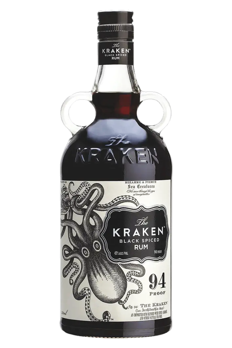 The Kraken 94 Proof Black Spiced Rum – Jensens Liquors