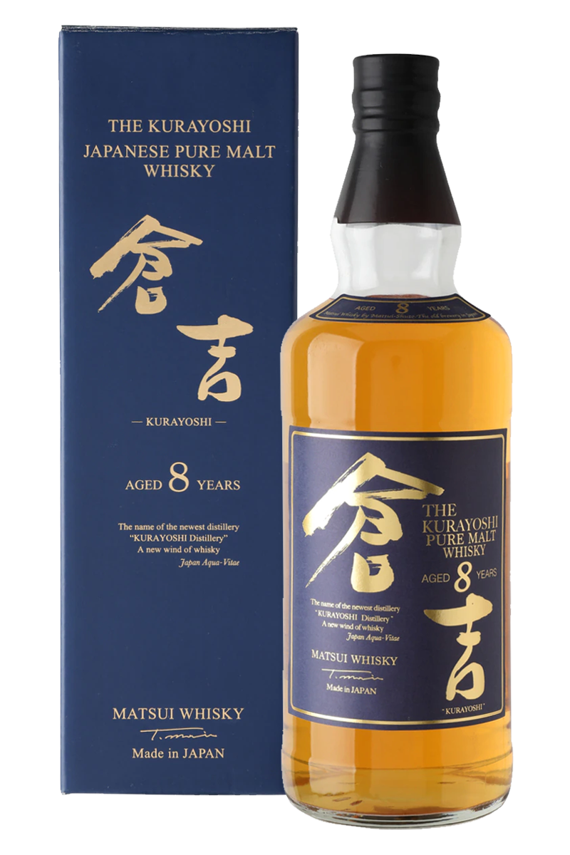 The Kurayoshi 8 Years Pure Malt Japanese Whisky