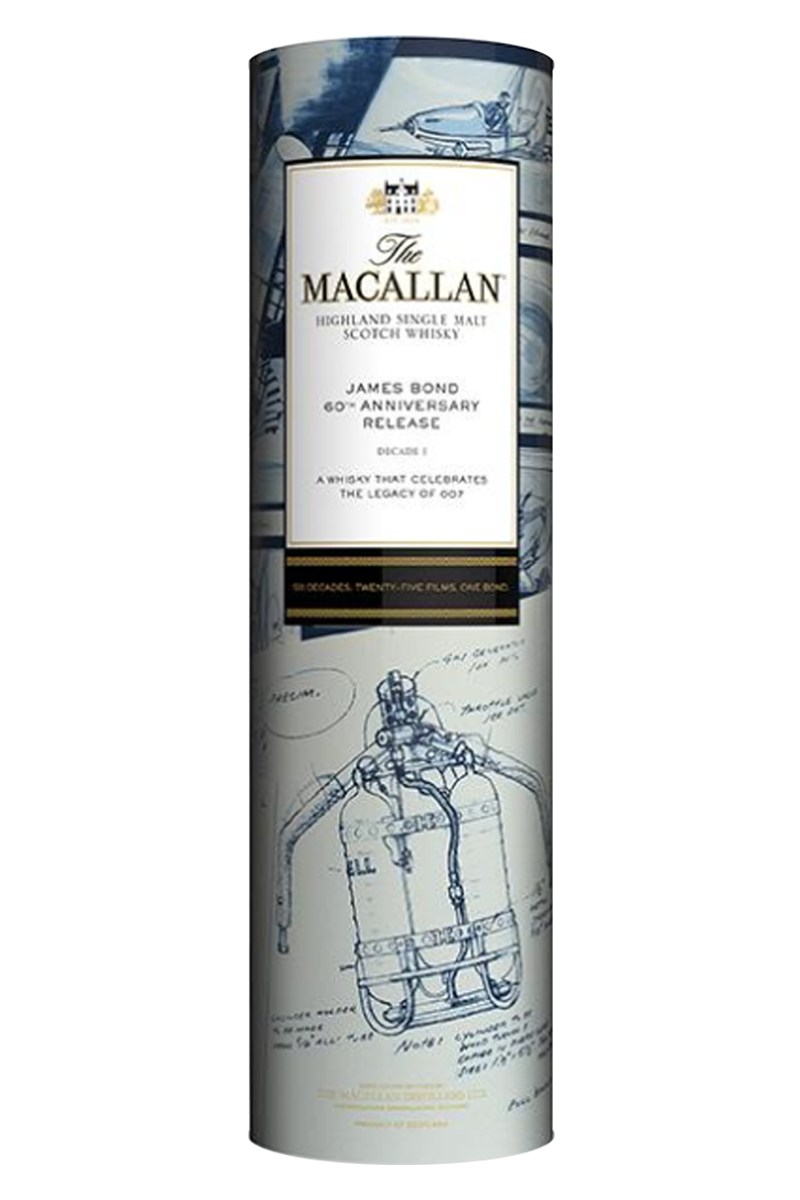 Macallan Single Malt James Bond 60th Anniversary Edition - Decade I 2